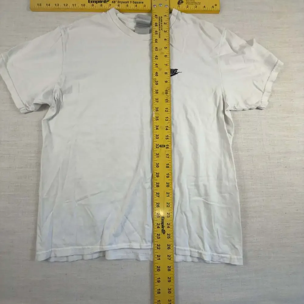 Nike Vintage Embroidered Swoosh T-Shirt White Size Large